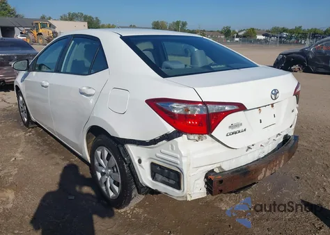 2014 Toyota Corolla Le from USA, damaged, VIN 5YFBURHE5EP163662